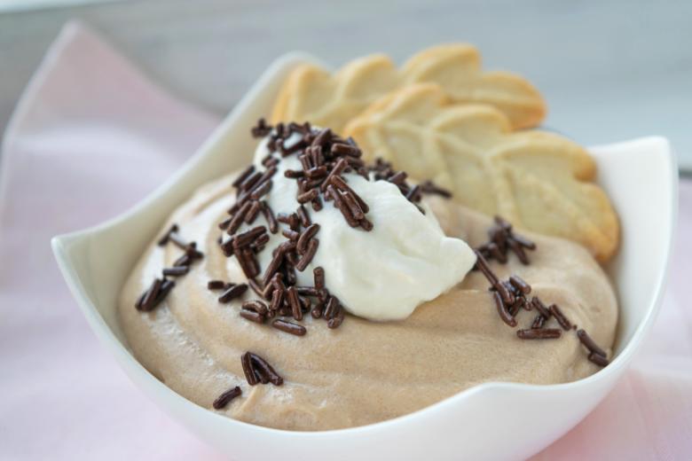 Winterliches Schokoladen-Zimt-Dessert