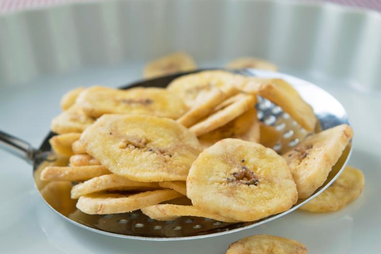 Pikante Kochbananenchips