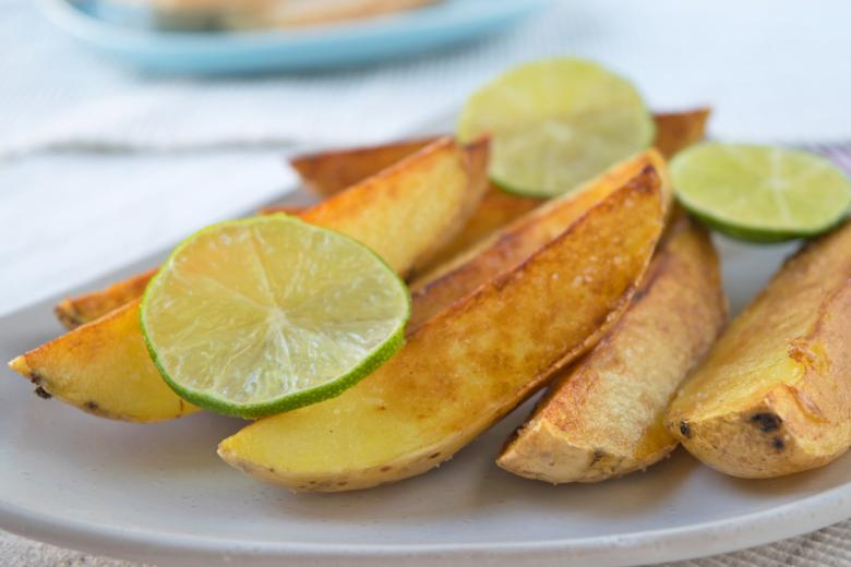Backkartoffeln mit Limette