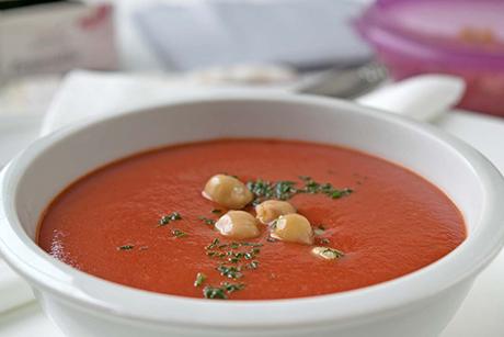 Kichererbsen-Kokos-Suppe