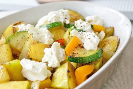 Ofengemüse an Feta