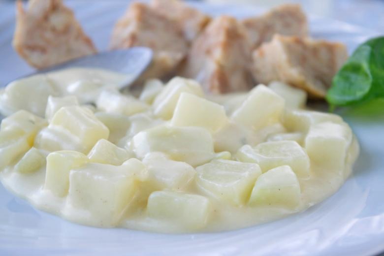 Kohlrabi mit Rahm