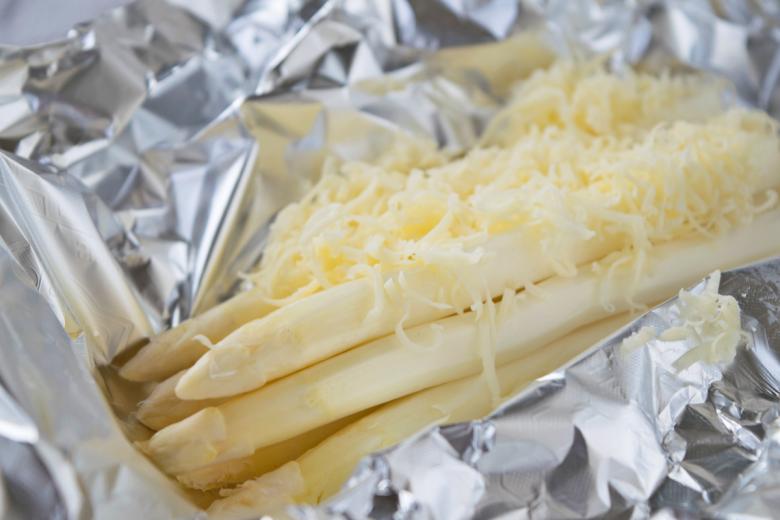 Gegrillte Spargeln