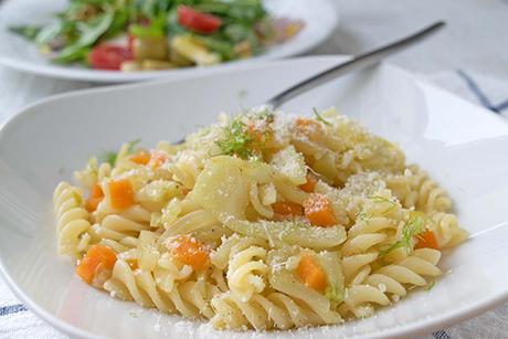 Fussili mit Fenchel