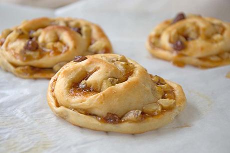 Bananen-Zimtschnecken