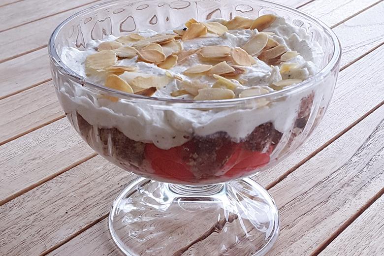Kokos-Kirsch-Tiramisu