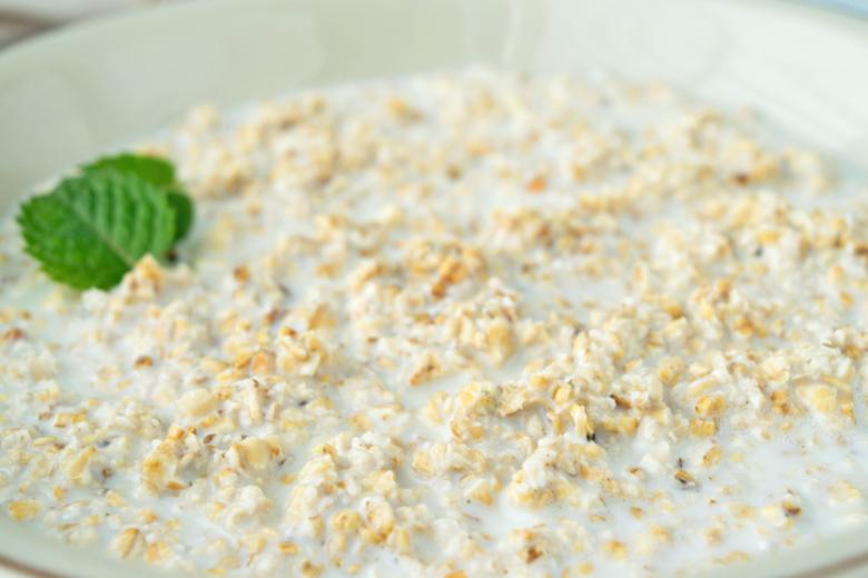 Porridge-Mahlzeit