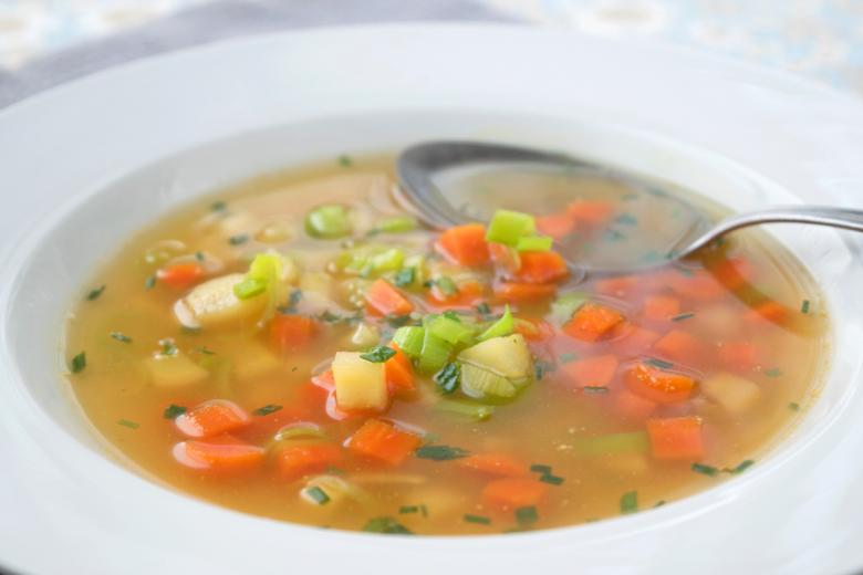 Gemüsesuppe mit Sherry