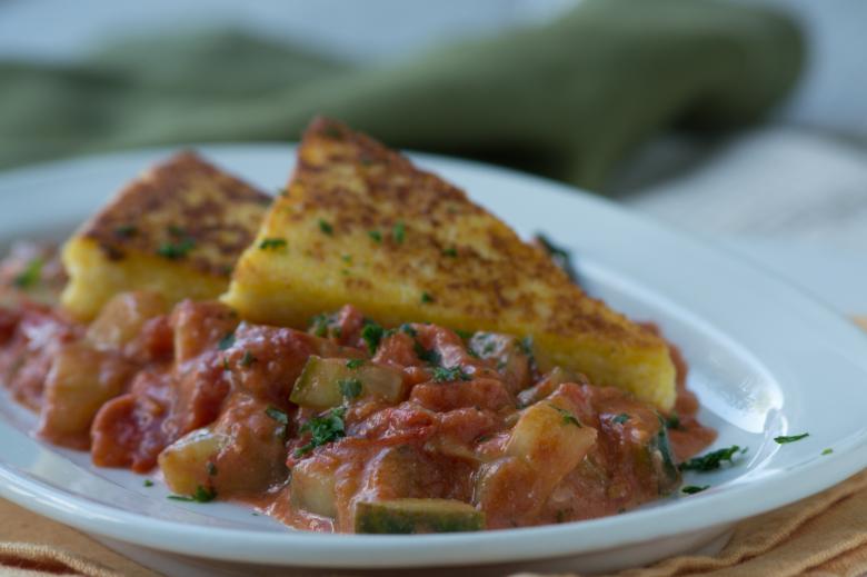 Gurken-Tomaten-Ratatouille