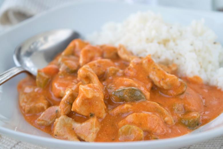 Paprika-Geschnetzeltes