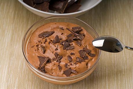 Schnelles Schoggi-Mousse