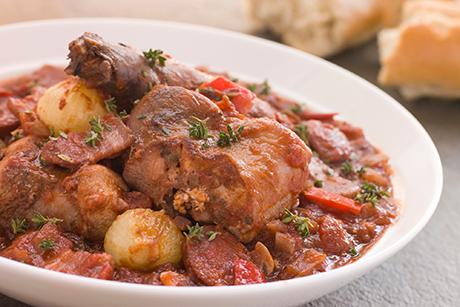 Kaninchenragout an Congnacsauce