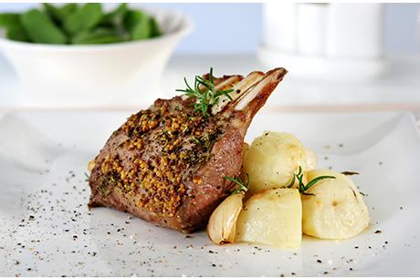 Lammrack in Kräutermarinade
