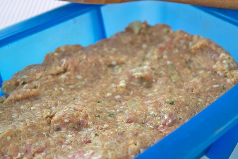 Hackbraten aus dem Ofen