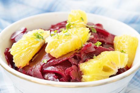 Randen - Salat mit Orangen