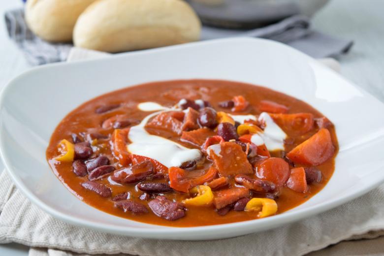 Borlotti-Bohnen in Tomatensauce - Rezept