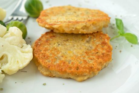 Currybratlinge mit roten Linsen und Sellerie