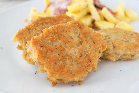Kräutertaler mit Hafer und Mandeln