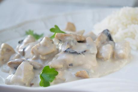 Weisses Pouletragout