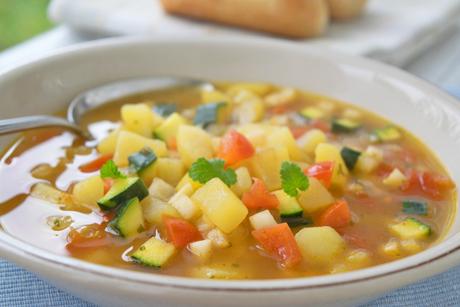 Kartoffelsuppe nach italienischer Art