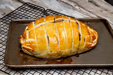 Rollschinkli im Blätterteig