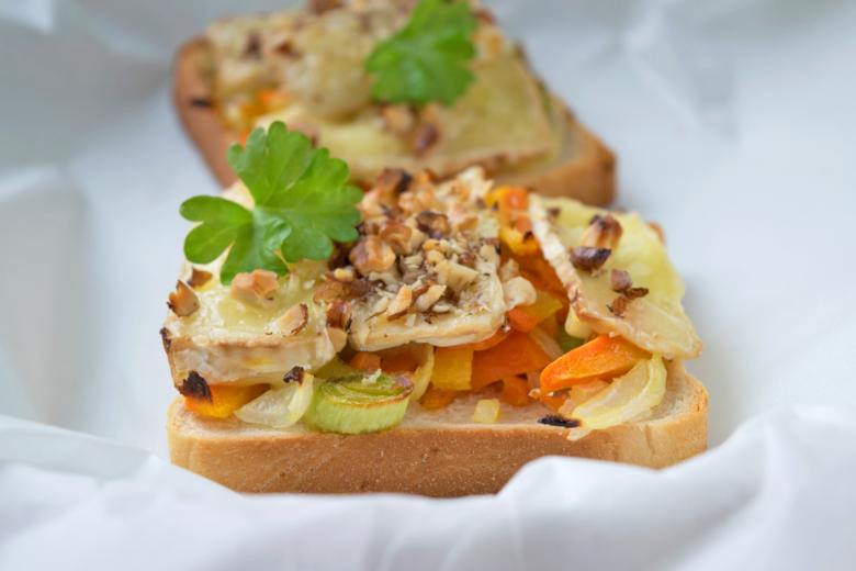 Vegetarische Belegte Brötchen