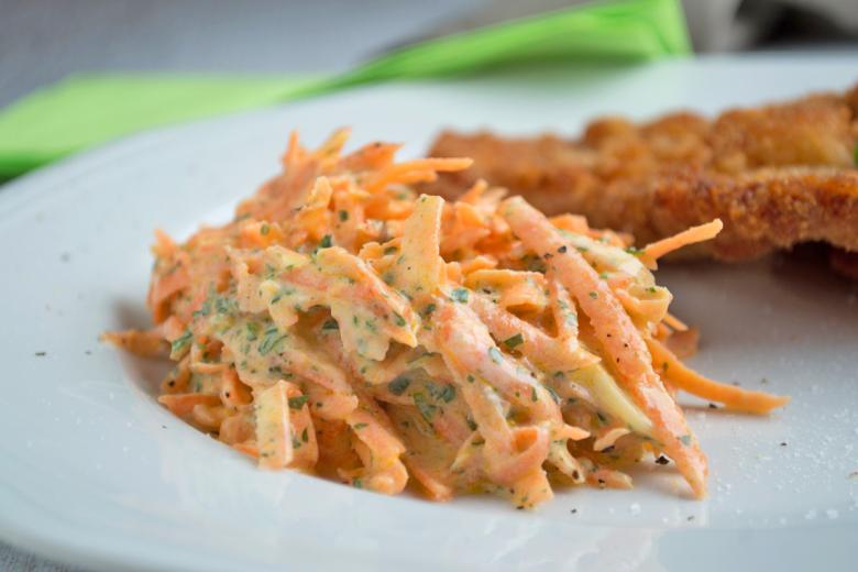 Schneller Rüeblisalat