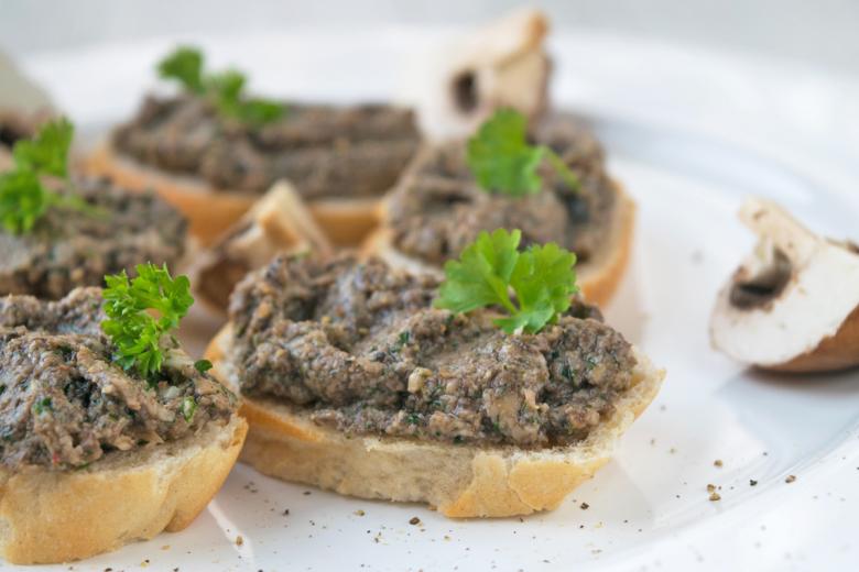Champignon-Pesto
