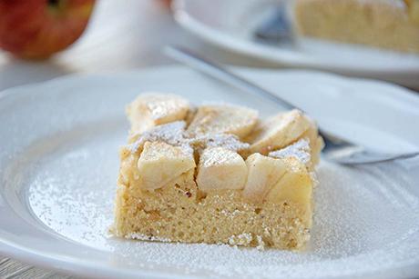 Apfelkuchen mit Ricotta