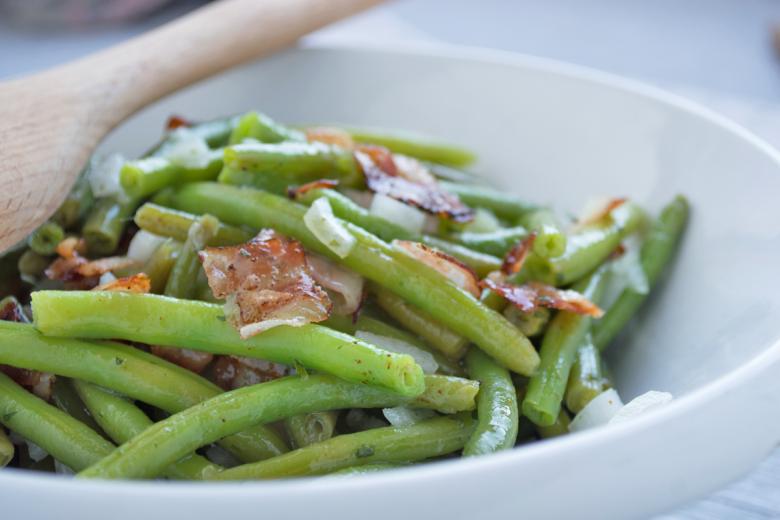 Grüne-Bohnen-Salat