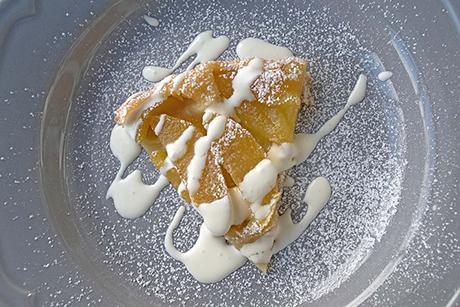 Tarte Tatin mit Joghurtsauce