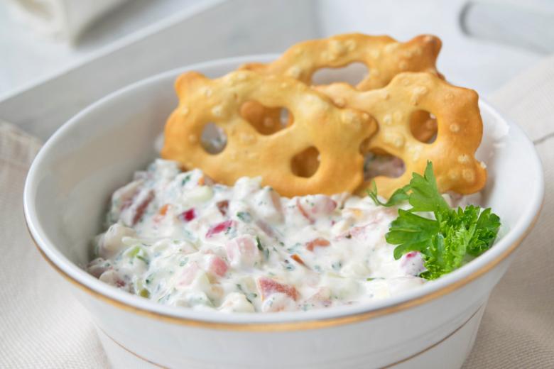 Quark mit Gemüse