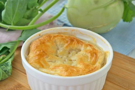 Käse-Kohlrabi-Küchlein