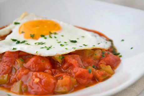 Texanische Tomateneier