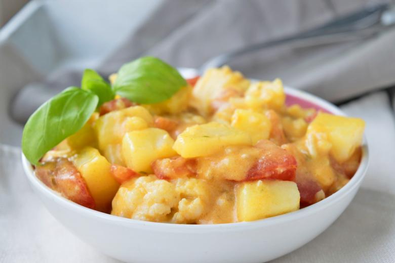 Kartoffel-Blumenkohl-Curry