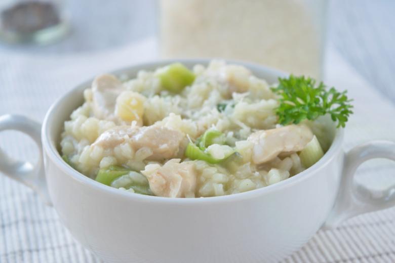 Poulet-Limetten-Risotto