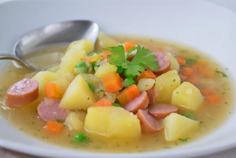 Gemüsesuppe für Kinder