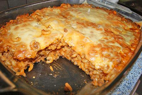 Hörnli-Gratin