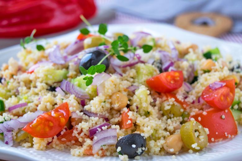Bunter Couscous-Salat