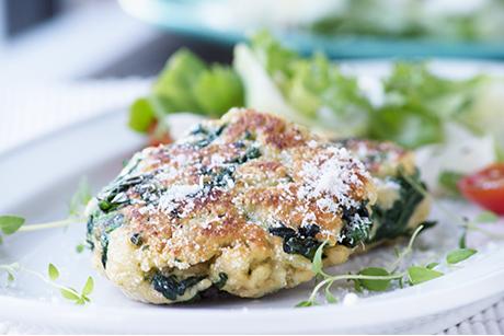 Spinat-Ricotta-Bratlinge