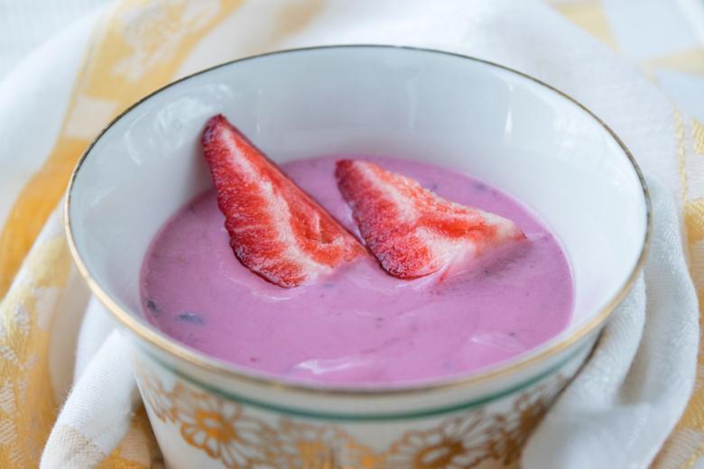 Erdbeer-Mascarpone-Schaum