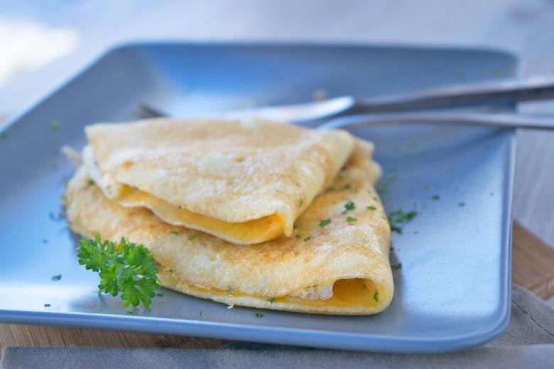 Sportler Omelette Rezept