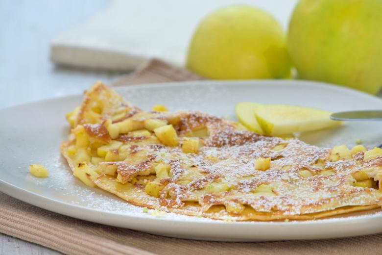 Pfannkuchen-Mahlzeit