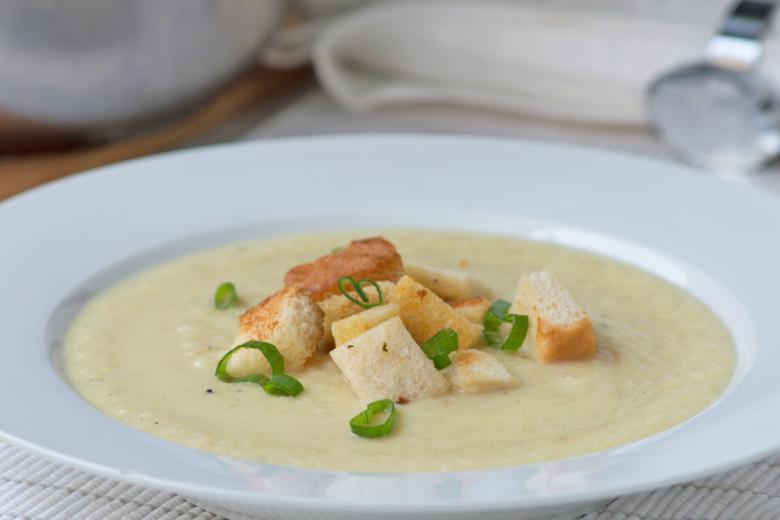 Selleriecreme-Suppe