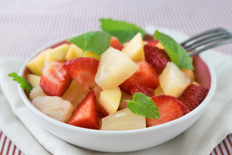 Salat mit Obst