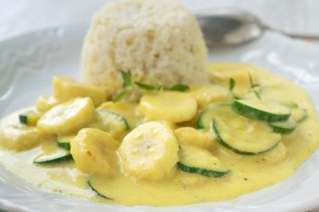 Zucchetti-Bananen-Curry
