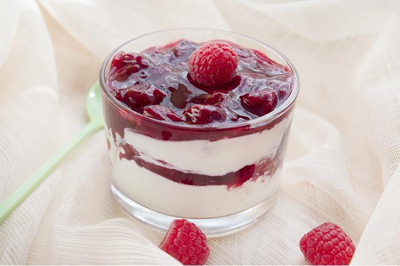 Rote Grütze Dessert