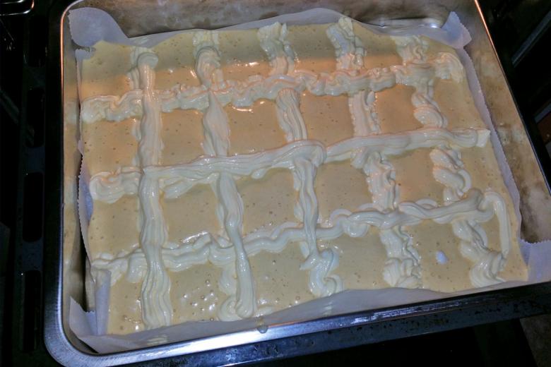 Quarkgitterkuchen