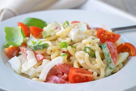 Leckerer Teigwarensalat