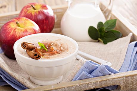 Apfel-Quark-Creme mit Zimt